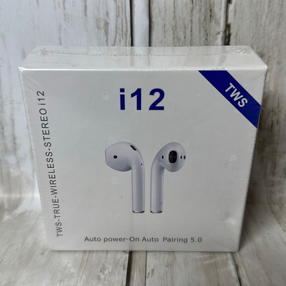 I12 TWS Wireless Earbuds Bluetooth 5.0‎ 24 Hours Play Time
